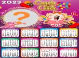 Calendário 2023 Online Foto Montagem Candy Crush