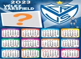 Calendário 2023 Vélez Sarsfield para Imprimir Grátis
