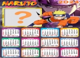 Fazer Montagem de Foto Calendário 2024 Naruto