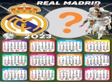 Calendário 2023 Real Madrid Colar Foto e Imprimir