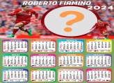 Calendário 2024 Roberto Firmino Criar Montagem de Foto