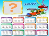 Calendário 2019 Zé Carioca no Carnaval