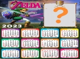 Calendário 2023 Zelda Montar Foto Online