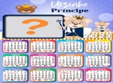 Calendário 2023 Ursinho Príncipe Moldura com Foto Online