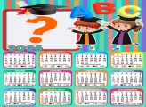 Calendário 2026 Formatura ABC Fazer Colagem Grátis
