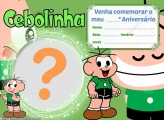 Convite Cebolinha