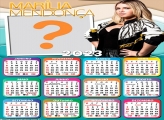 Foto Online Calendário 2023 Marília Mendonça