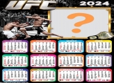 Calendário 2024 UFC Fazer Montagem Grátis