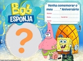 Convite Bob Esponja