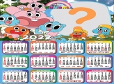 Calendário 2022 Online Gumball Infantil