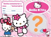 Convite Hello Kitty