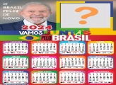 Calendário 2024 Lula Foto Montagem