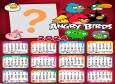 Calendário 2024 Angry Birds Fazer Colagem Online