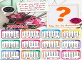 Calendário 2026 A Gente precisa ter alguém Colagem de Fotos