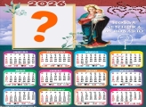 Calendário 2026 Nossa Senhora do Rosário Colar Foto Online