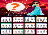 Calendário 2026 Jasmine Colagem de Fotos