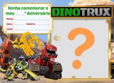 Convite Dinotrux
