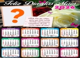 Calendário 2026 Minha Razão de Viver Dia das Mães Foto Colagem
