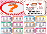 Calendário 2026 Um Anjo Dia dos Namorados Montar Foto Grátis