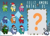 Amung Us Natal Gratuito para FotoMontagem