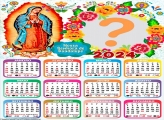 Fazer Foto Montagem Calendário 2024 Nossa Senhora de Guadalupe