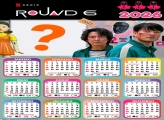 Calendário 2026 Round 6 Foto Moldura
