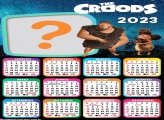 Calendário 2023 The Croods Foto Grátis