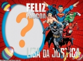 Fazer Montagem Liga da Justiça Feliz Páscoa