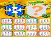 Calendário 2024 Brasil TamoJunto Moldura Grátis
