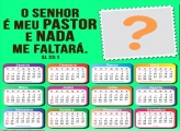 Calendário 2019 Salmo 23:1