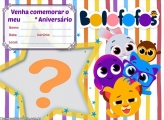 Convite Tema Bofofofos Aniversário