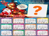 Foto em Calendário 2026 Magia da Noite de Natal Online