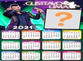 Calendário 2021 Gusttavo Lima Montagem de Fotos On Line