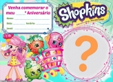 Convite Shopkins