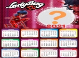 Editar Foto Colagem Calendário 2021 LadyBug