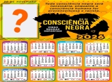 Calendário 2026 Toda Consciência Negra será Necessária para FotoMontagem