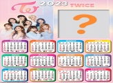 Calendário 2023 Twice Colar Foto Grátis