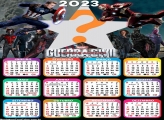 Colagem CalendÃ¡rio 2023 Guerra Civil CapitÃ£o AmÃ©rica