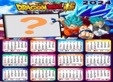 Calendário 2024 Dragon Ball Super com Foto Montagem