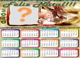 Calendário 2020 de Natal para Imprimir