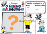 Convite Menino Maluquinho