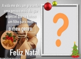 Feliz Natal para o Genro Grátis Montagem Online