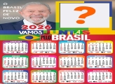 Foto Calendário 2026 Lula Montagem
