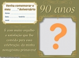 Convite 90 Anos