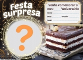 Convite Aniversário Surpresa