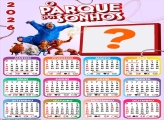 Calendário 2026 O Parque dos Sonhos Criar Montagem