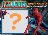 Homem Aranha Desejando Feliz Aniversário