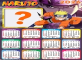 Calendário 2026 Naruto Colar Foto Online