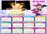 Calendário 2018 Minnie Rosa