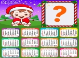 Moldura Calendário 2025 Noela Baby Online